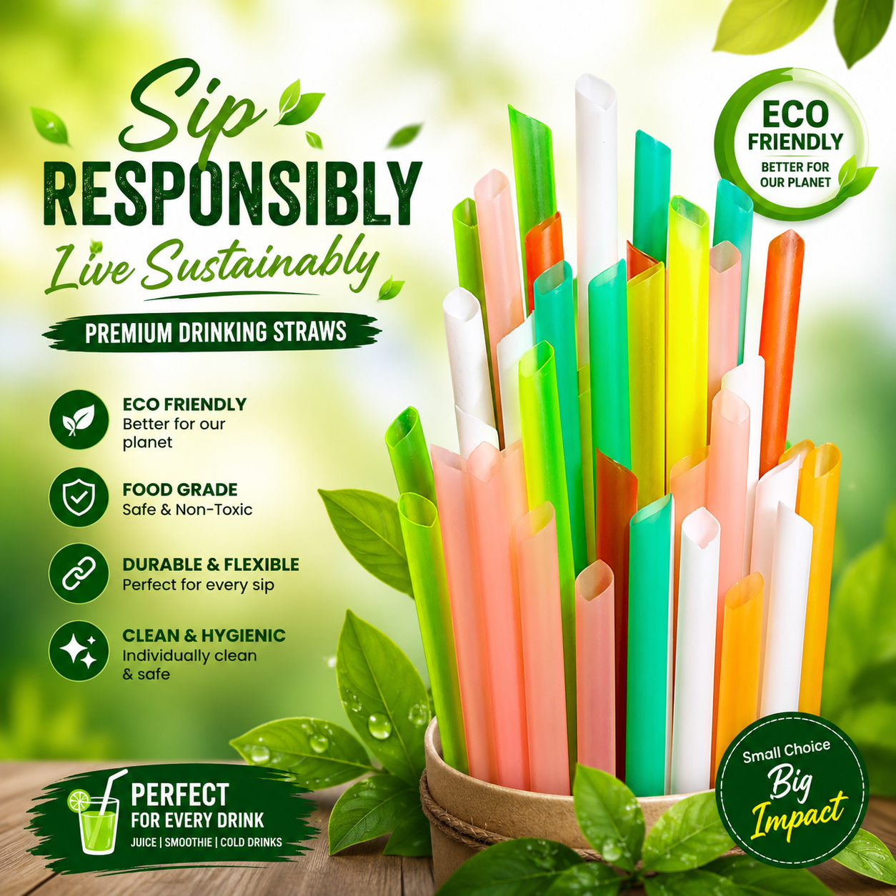 Drinking straw Manufacturer